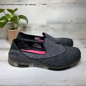Skechers Go Flex Walk Goga Mat Slip On Shoes